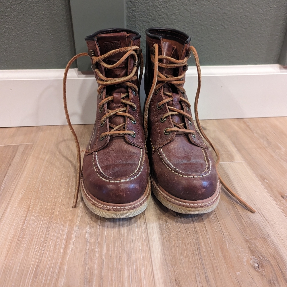 Frye Shoes | Frye 76265 Dakota Wedge Brown Boots Size 8